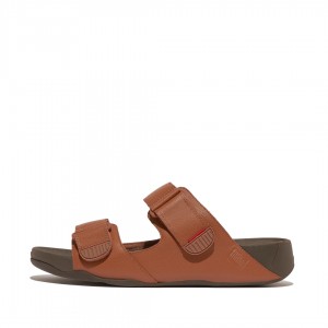 Ciabatte Fitflop Gogh Moc Uomo Marroni Scuro | IT-37625WVNK