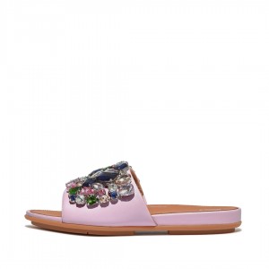 Ciabatte Fitflop Gracie Pelle Donna Rosa | IT-38962LNEW