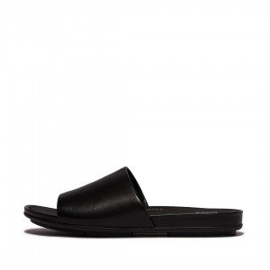 Ciabatte Fitflop Gracie Slides Donna Nere | IT-68734ISRG