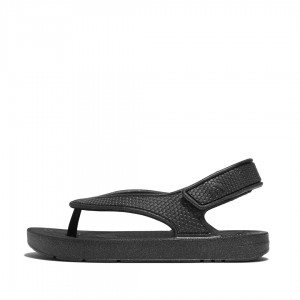 Infradito Fitflop Iqushion Eva Back Straps Bambino Nere | IT-57410EQST