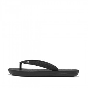 Infradito Fitflop Iqushion Rubber Bambino Nere | IT-85317KHBY