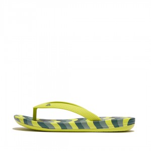 Infradito Fitflop Iqushion Rubber Tpu Bambino Verdi Chiaro | IT-34180PKZL