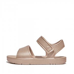 Sandali Con Cinturino Sul Retro Fitflop Iqushion Eva Bambino Oro | IT-34685PBFQ