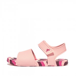 Sandali Con Cinturino Sul Retro Fitflop Iqushion Rubber Tpu Bambino Rosse | IT-58341FQXZ