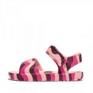 Sandali Con Cinturino Sul Retro Fitflop Iqushion Eva Bambino Rosse | IT-58063FNBR