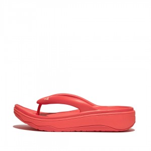 Sandali Con Puntale Fitflop Relieff Eva Tpu Thongs Donna Rosse | IT-19826FPVJ