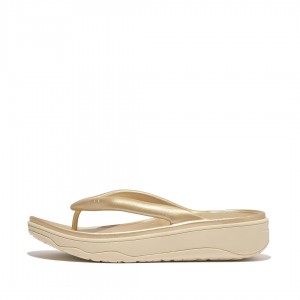 Sandali Con Puntale Fitflop Relieff Eva Tpu Thongs Donna Oro | IT-92807GDCW