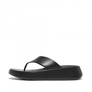 Thongs Fitflop F-Mode Punta Thongs Donna Nere | IT-57283UCIX