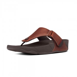 Thongs Fitflop Trakk Ii Punta Uomo Marroni | IT-83295BFRJ