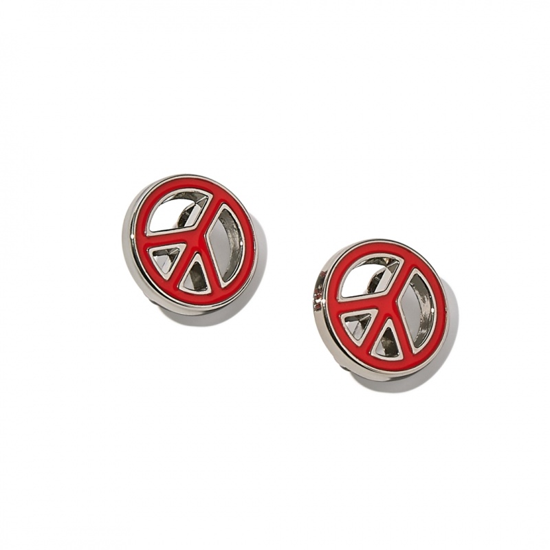 Charms Fitflop Iqushion Peace Sign Resin 2-Pack Donna Arancioni | IT-78651XUME