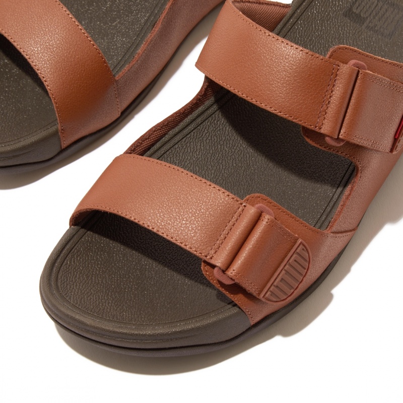 Ciabatte Fitflop Gogh Moc Uomo Marroni Scuro | IT-37625WVNK