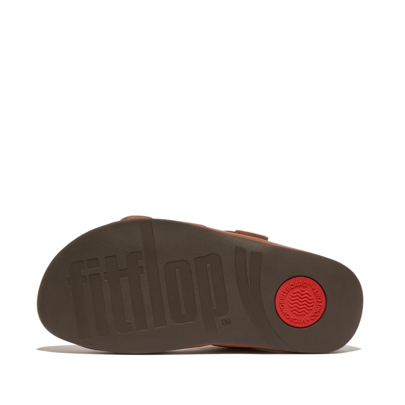 Ciabatte Fitflop Gogh Moc Uomo Marroni Scuro | IT-37625WVNK