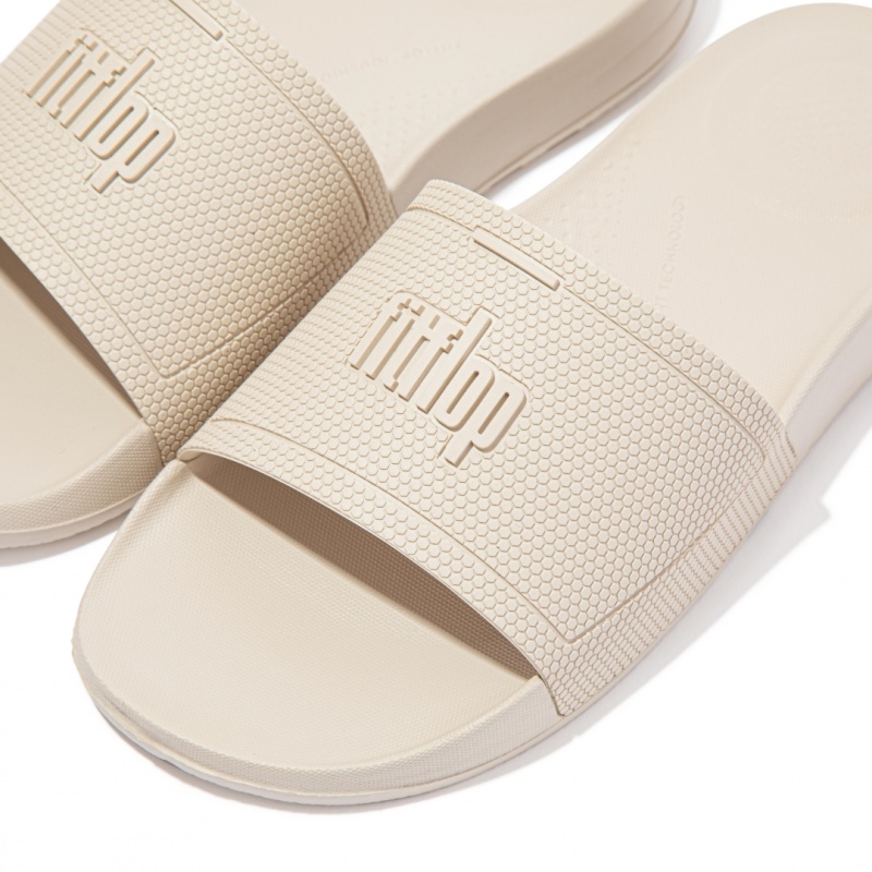 Ciabatte Fitflop Iqushion Rubber Slides Donna Bianche | IT-92478BUVO