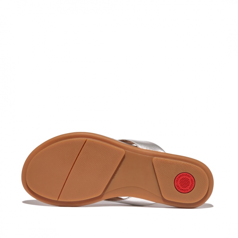 Infradito Fitflop Gracie Donna Argento | IT-39872MJRO