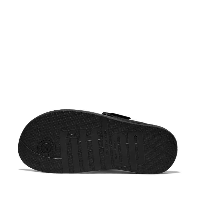 Infradito Fitflop Iqushion Adjustable Fibbia Donna Nere | IT-40867OSPF