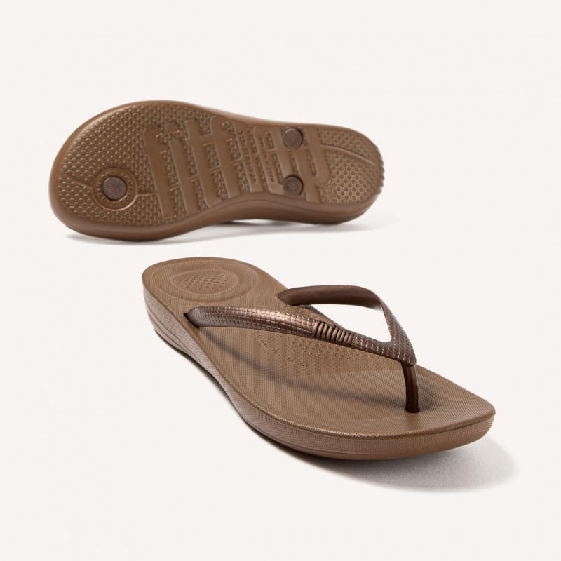 Infradito Fitflop Iqushion Ergonomc Donna Marroni | IT-10394VNFP