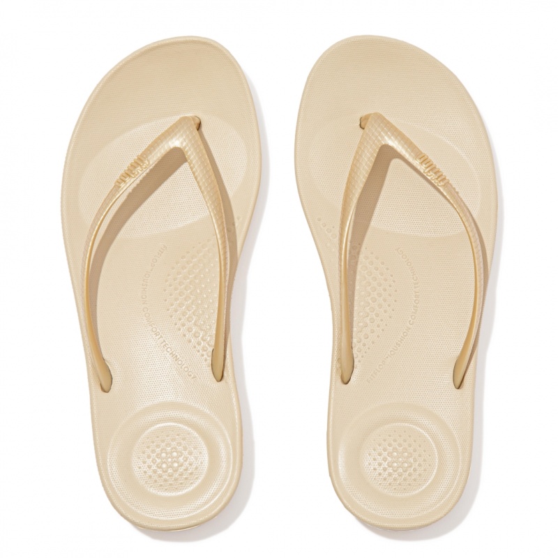 Infradito Fitflop Iqushion Ergonomc Donna Oro | IT-58164JSVA