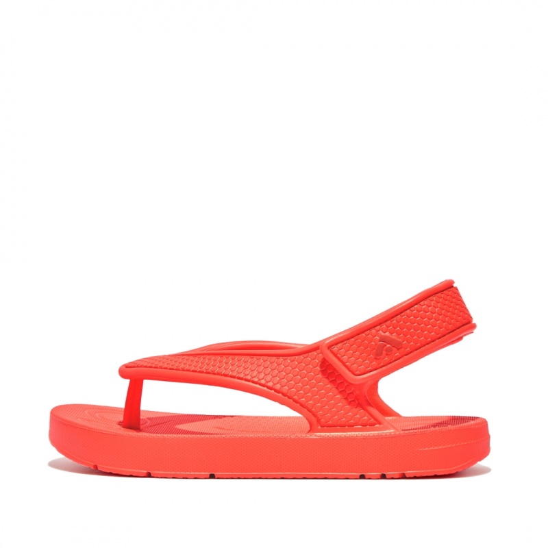 Infradito Fitflop Iqushion Eva Back Straps Bambino Rosse | IT-36042LEOK