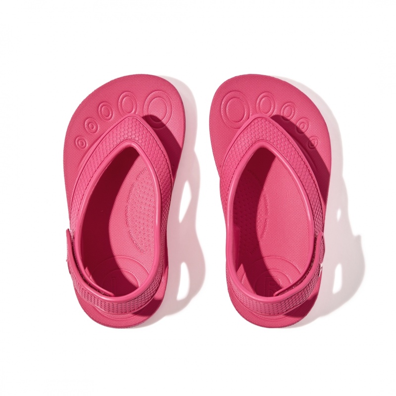 Infradito Fitflop Iqushion Eva Back Straps Bambino Rosse | IT-26750IKFG