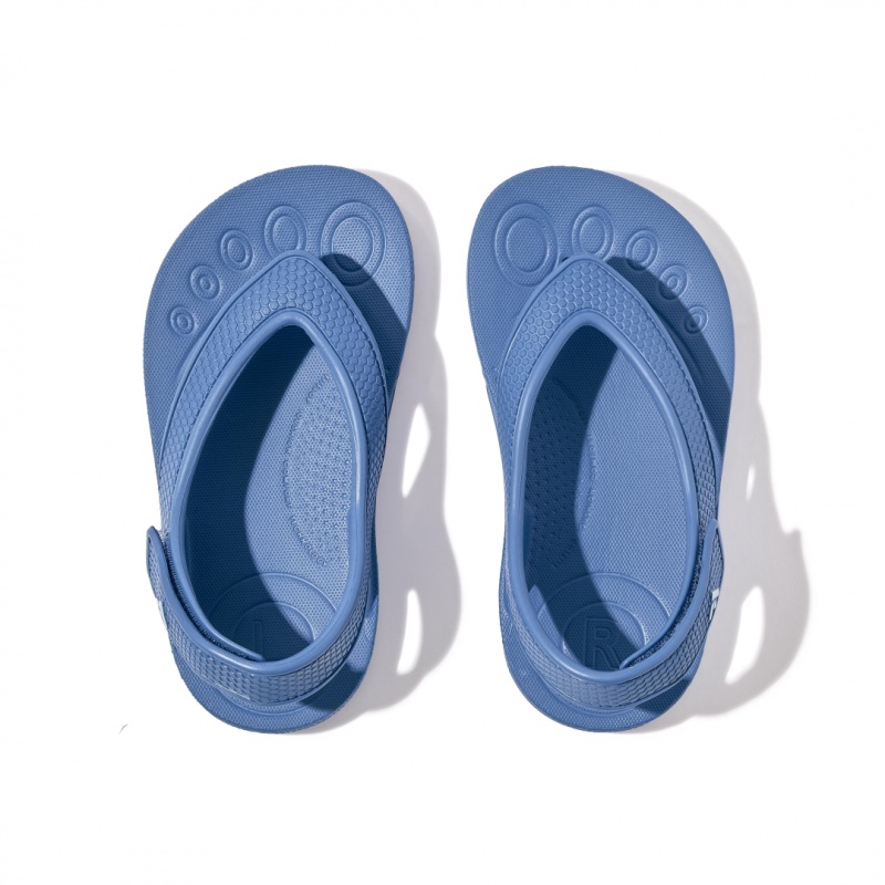 Infradito Fitflop Iqushion Eva Back Straps Bambino Blu | IT-32810VJZH