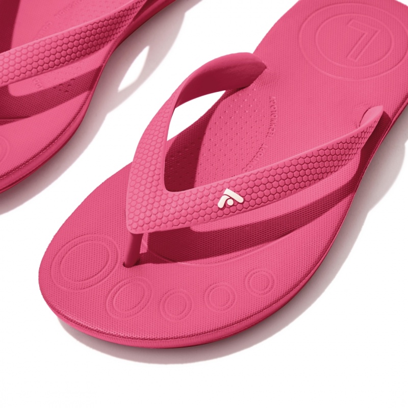 Infradito Fitflop Iqushion Rubber Bambino Rosse | IT-70498MNLB