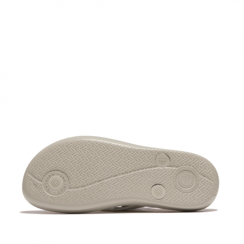 Infradito Fitflop Iqushion Rubber Bambino Argento | IT-90345DTGX