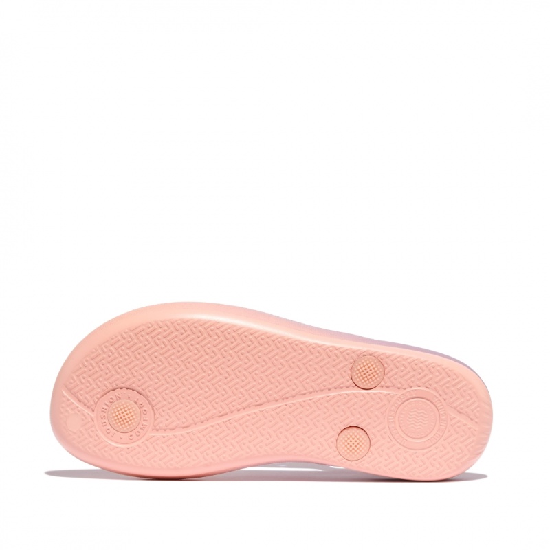 Infradito Fitflop Iqushion Rubber Bambino Rosa | IT-14328EBDN