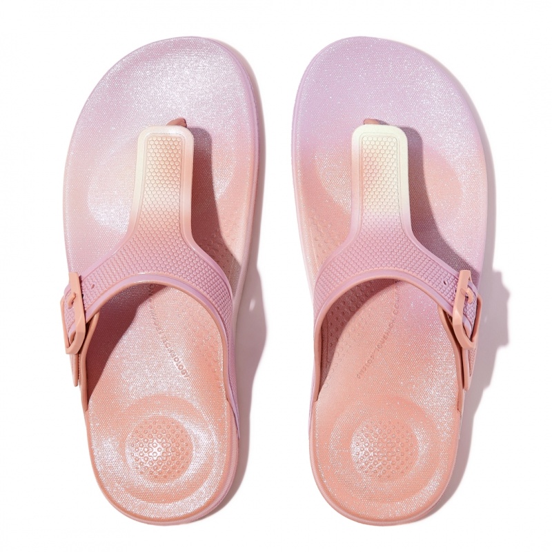 Infradito Fitflop Iqushion Rubber Tpu Donna Rosa | IT-03792MNID