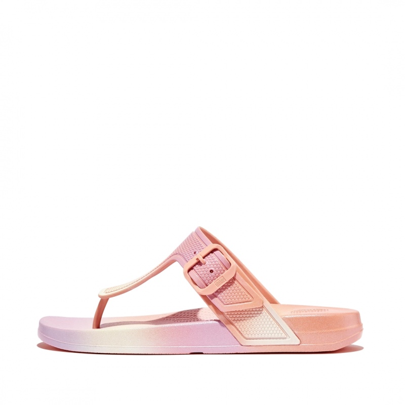 Infradito Fitflop Iqushion Rubber Tpu Donna Rosa | IT-03792MNID