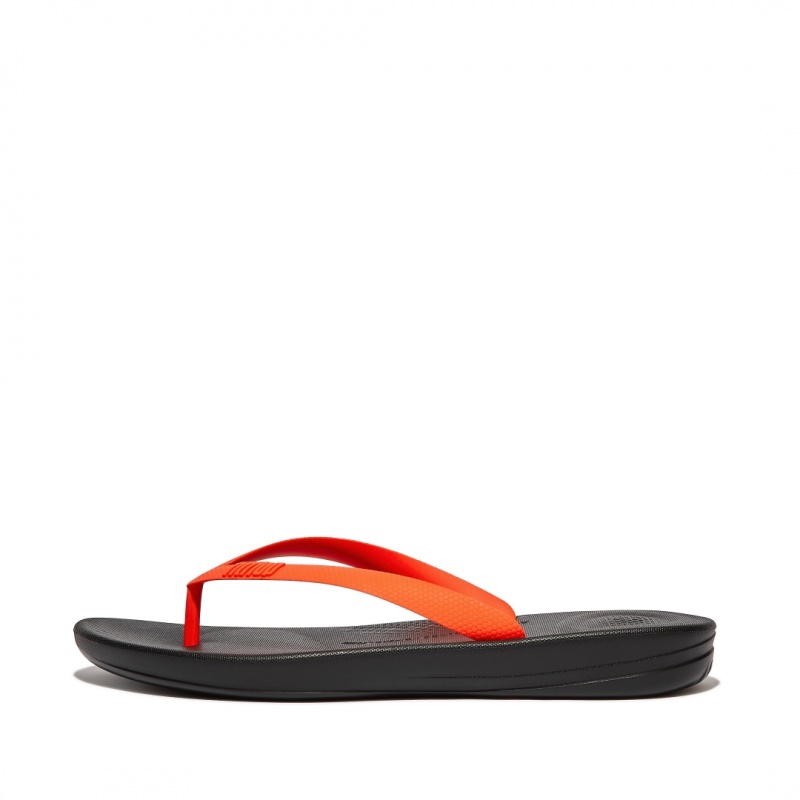 Infradito Fitflop Iqushion Rubber Uomo Arancioni | IT-97851KZXA