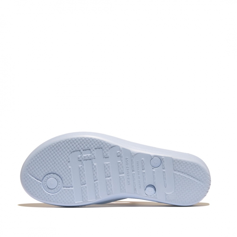 Infradito Fitflop Iqushion Rubber Uomo Blu | IT-06324VUBW