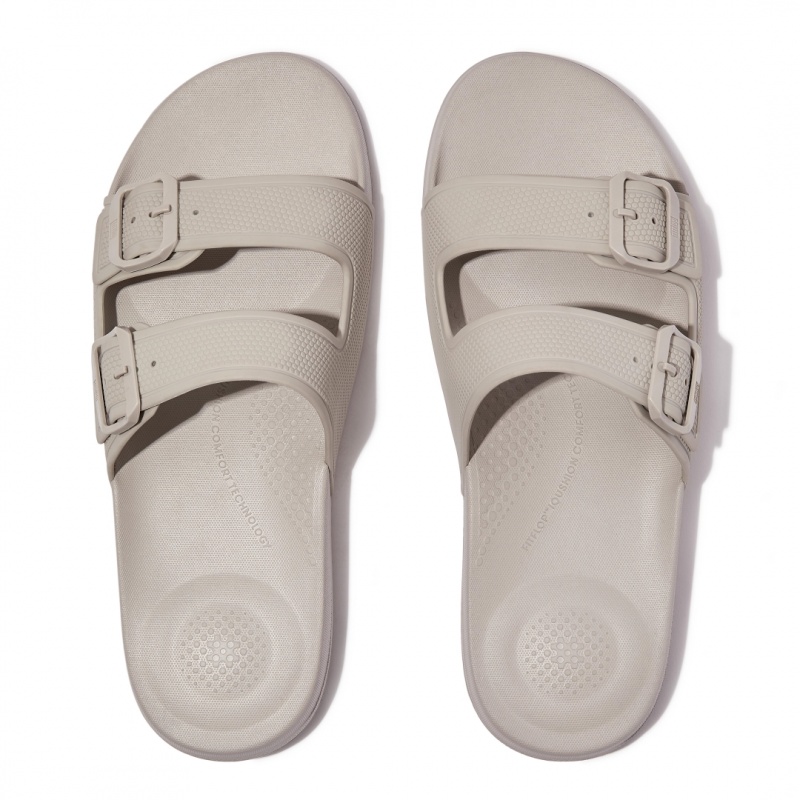 Infradito Fitflop Iqushion Rubber Uomo Grigie | IT-47523GFUL