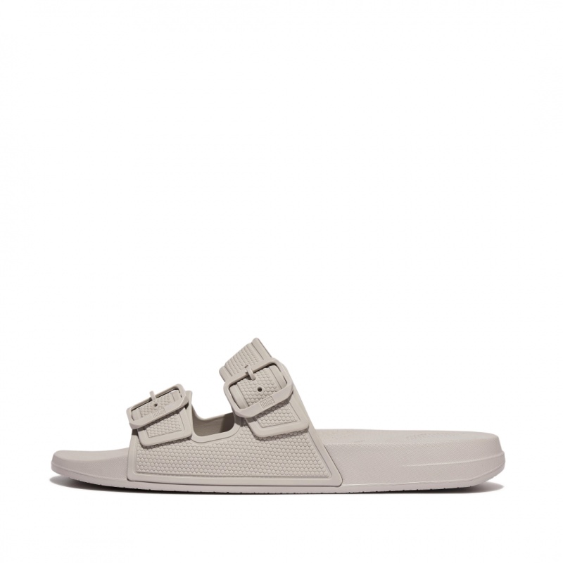 Infradito Fitflop Iqushion Rubber Uomo Grigie | IT-47523GFUL