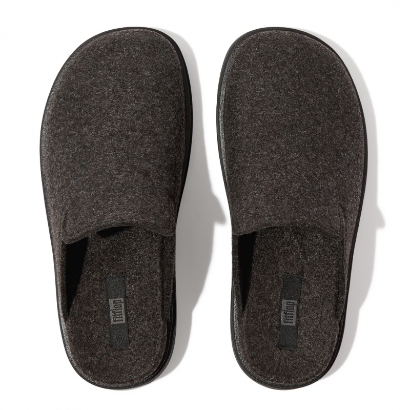 Mules Fitflop Gen-Ff Felt Polyester Donna Nere | IT-58640LANM