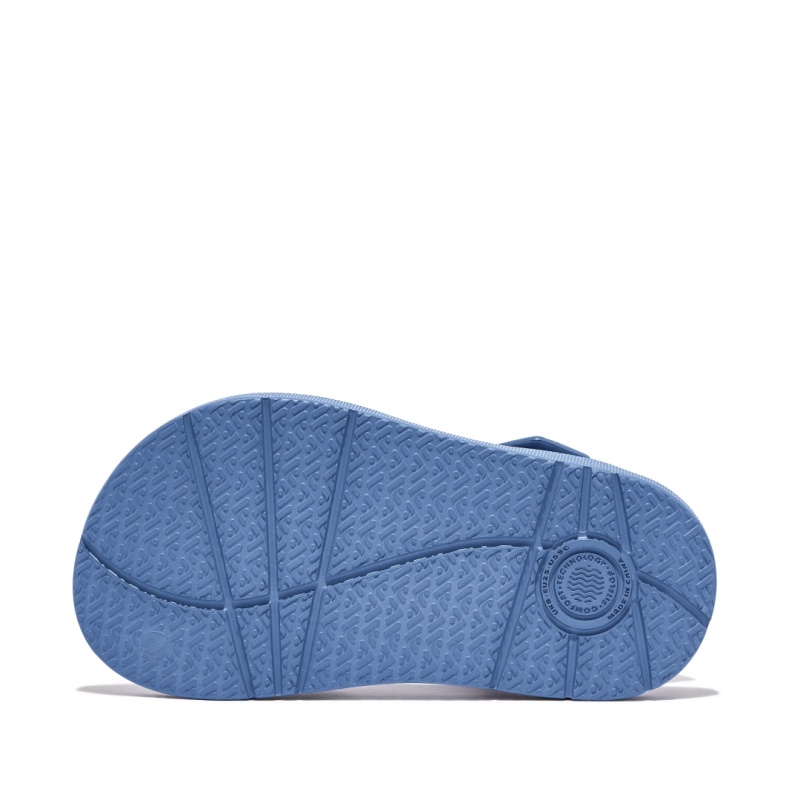 Sandali Con Cinturino Sul Retro Fitflop Iqushion Eva Bambino Blu | IT-06827GPDK