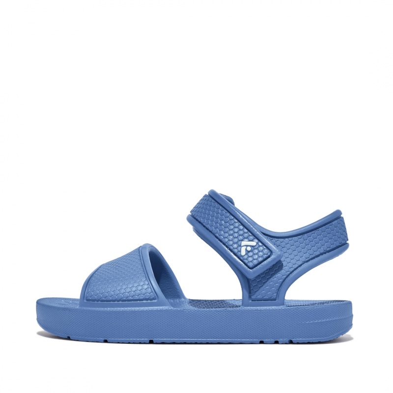 Sandali Con Cinturino Sul Retro Fitflop Iqushion Eva Bambino Blu | IT-06827GPDK