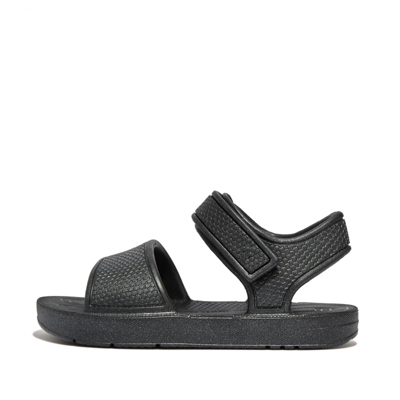 Sandali Con Cinturino Sul Retro Fitflop Iqushion Eva Bambino Nere | IT-64081XFNY