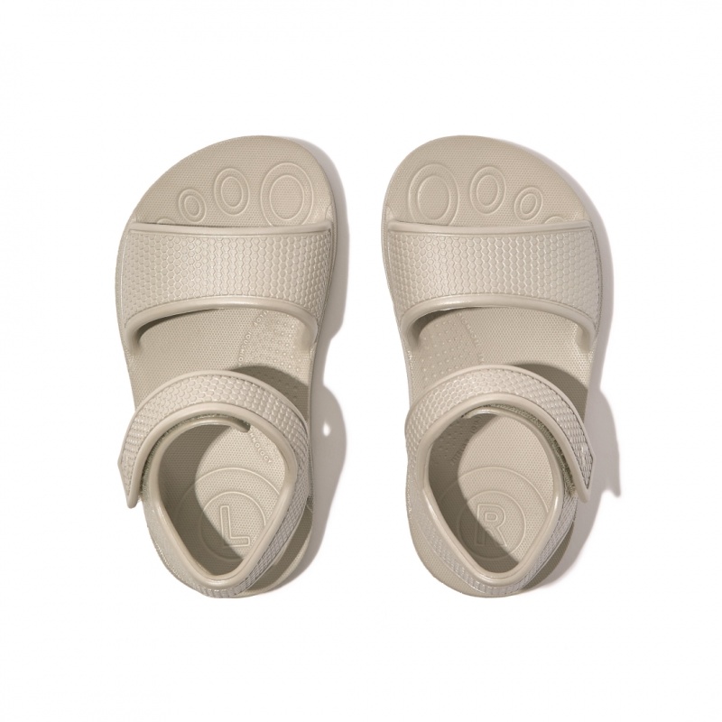 Sandali Con Cinturino Sul Retro Fitflop Iqushion Eva Bambino Argento | IT-82513GNCV