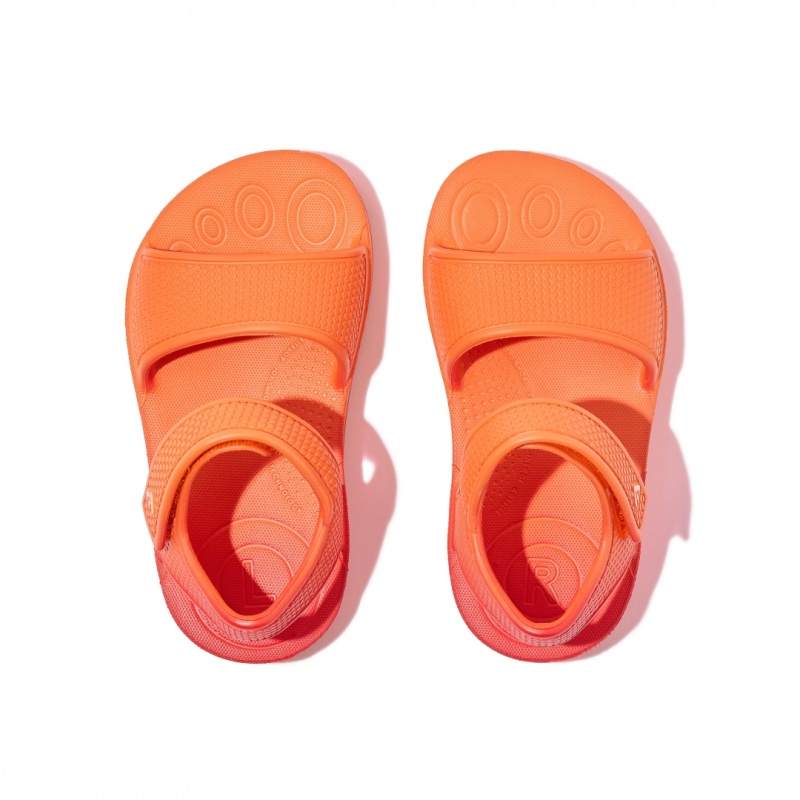 Sandali Con Cinturino Sul Retro Fitflop Iqushion Eva Bambino Rosse | IT-28047DOSC