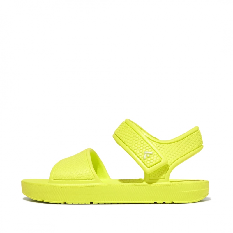 Sandali Con Cinturino Sul Retro Fitflop Iqushion Eva Bambino Gialle | IT-50912GSXO