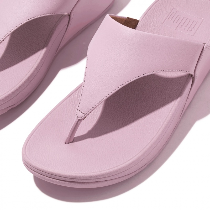 Sandali Con Puntale Fitflop Lulu Pelle Donna Rosa | IT-08715CIUT