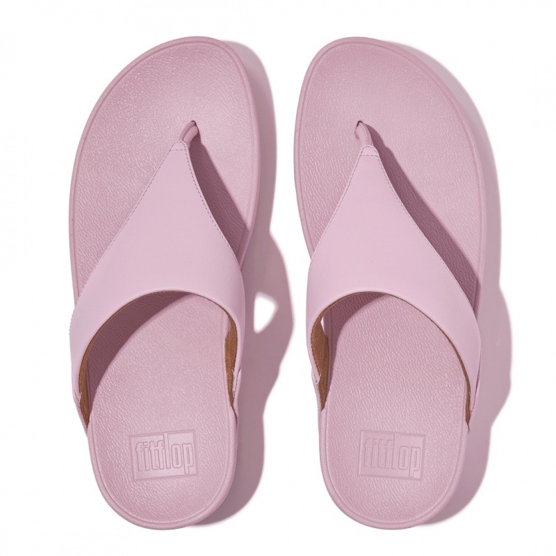 Sandali Con Puntale Fitflop Lulu Pelle Donna Rosa | IT-08715CIUT