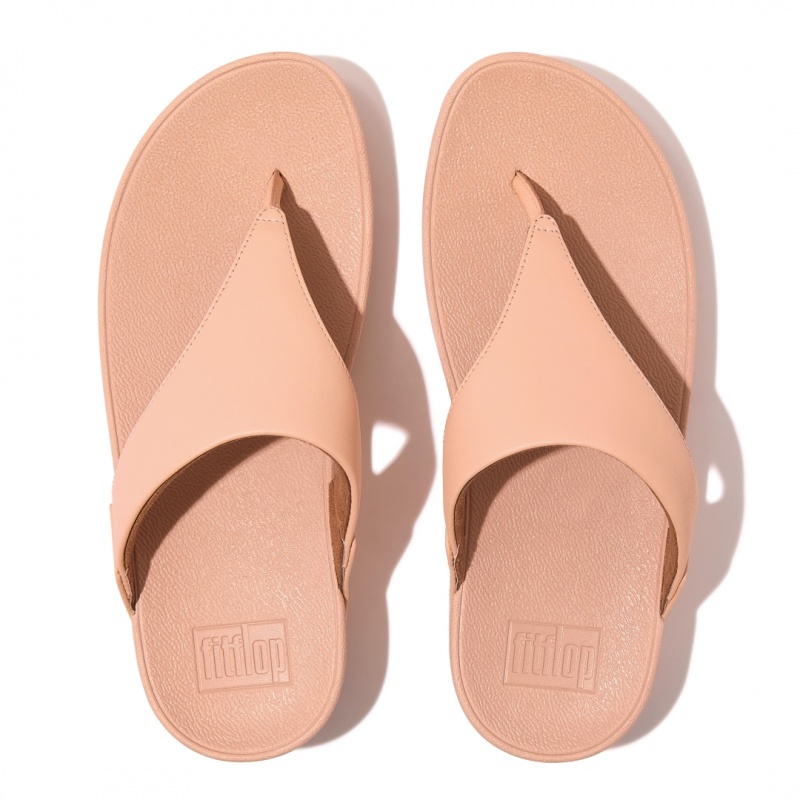 Sandali Con Puntale Fitflop Lulu Pelle Donna Gialle | IT-90832KCTS