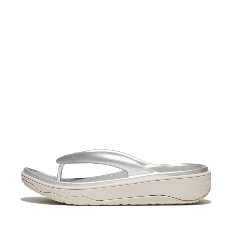 Sandali Con Puntale Fitflop Relieff Eva Tpu Thongs Donna Argento | IT-37264LRCI