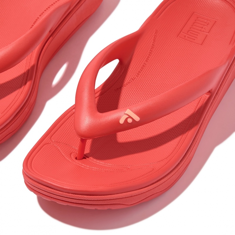 Sandali Con Puntale Fitflop Relieff Eva Tpu Thongs Donna Rosse | IT-19826FPVJ