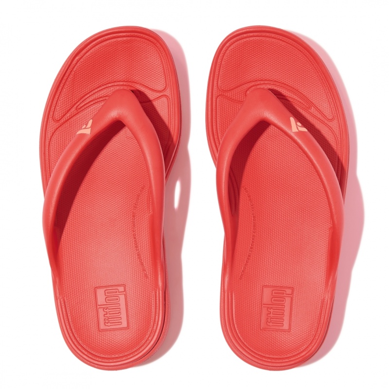 Sandali Con Puntale Fitflop Relieff Eva Tpu Thongs Donna Rosse | IT-19826FPVJ