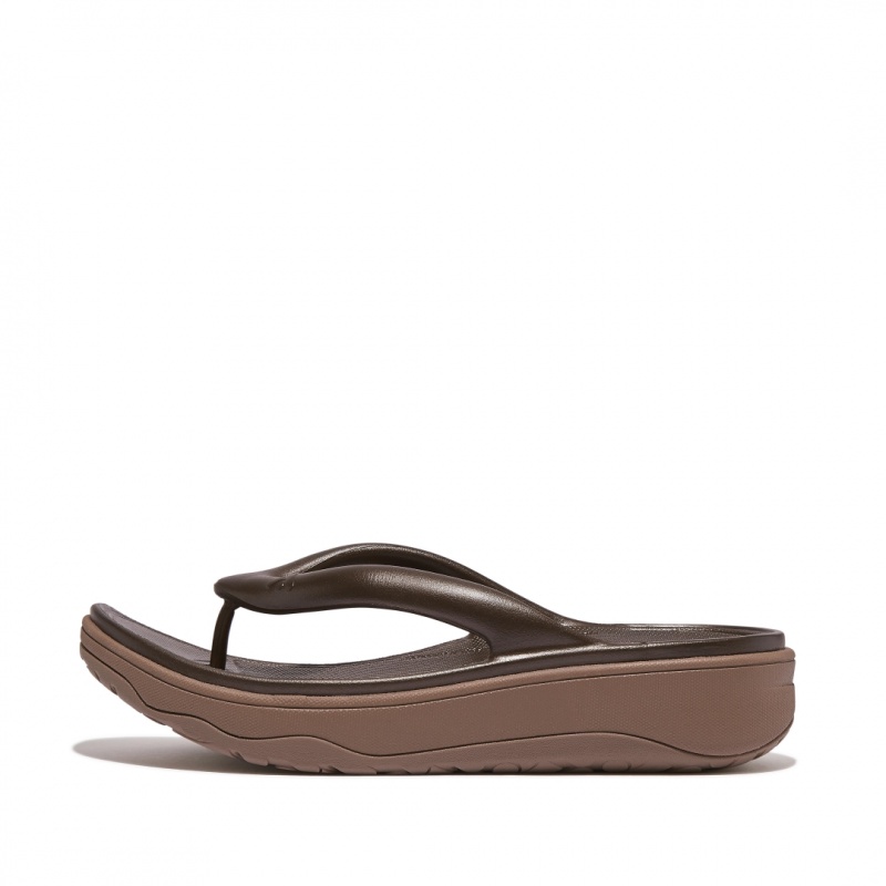 Sandali Con Puntale Fitflop Relieff Eva Tpu Thongs Donna Marroni | IT-68714BYAI