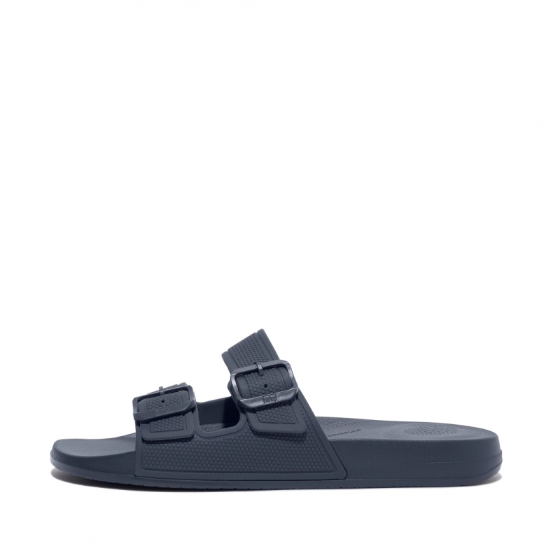 Sandali Fitflop Iqushion Rubber Uomo Blu Marino | IT-54812LXAS