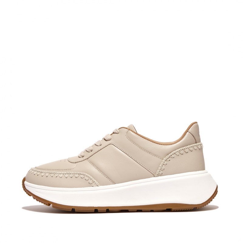 Sneakers Fitflop F-Mode Donna Beige | IT-40936NHOY