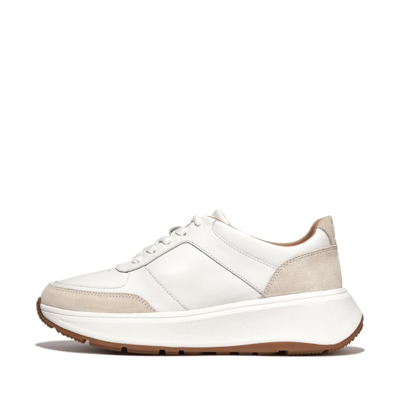 Sneakers Fitflop F-Mode Flatforms Donna Bianche | IT-93502LVNY